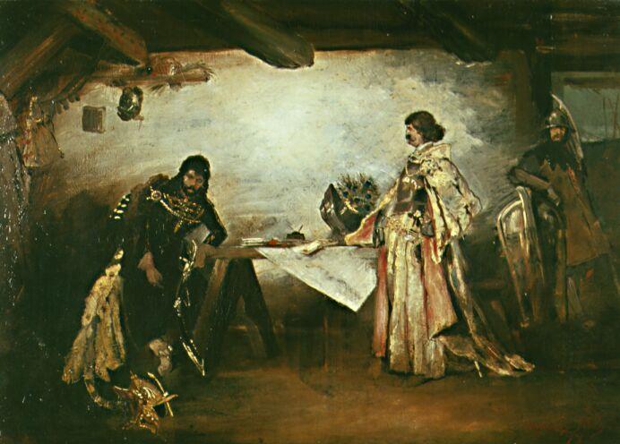 Jiří_of_Poděbrady_and_Matthias_Corvinus_by_Mikoláš_Aleš wikipedia.jpg
